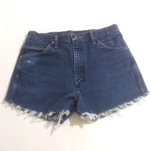 Wrangler High Waisted Cut Off Shorts